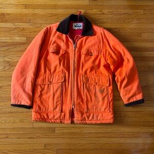 Woolrich Orange Work Jacket